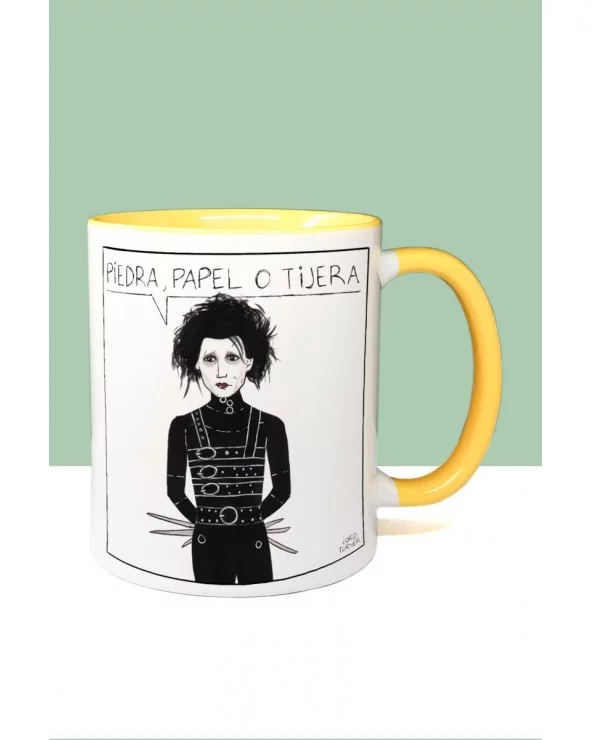 Taza Amarilla Tijera Lord Turner Esenziashopping Zaragoza