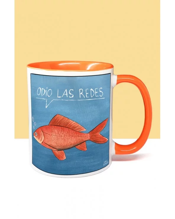 Taza Naranja Redes Lord Turner Esenziashopping Zaragoza