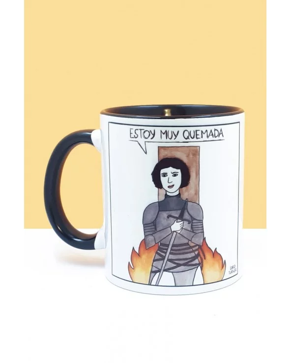 Taza Negra Quemada Lord Turner Esenziashopping