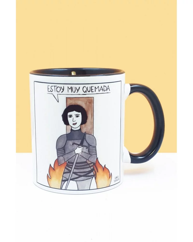 Taza Negra Quemada Lord Turner Esenziashopping Zaragoza