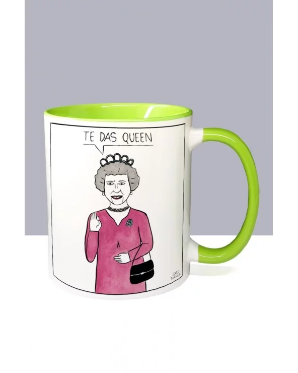 Taza Verde Queen Lord Turner Esenziashopping Zaragoza