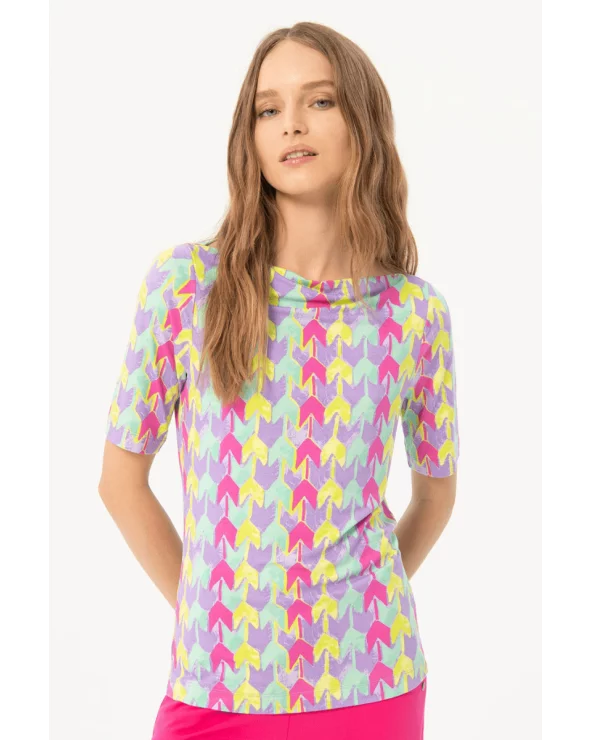 Camiseta Estampado Multi Pastel Surkana Esenziashopping Zaragoza