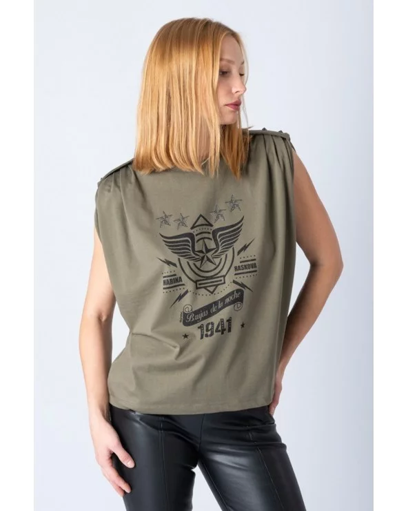 Camiseta Brujas de la Noche Verde Animosa Esenziashopping Zaragoza