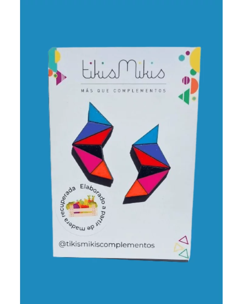 Pendientes Jump Pequeños Multicolor Tikismikis Esenziashopping Zaragoza