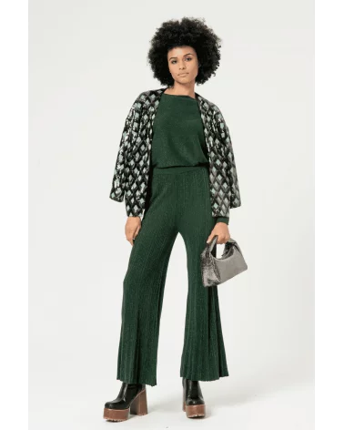 Pantalón Lúrex Punto Verde total look Surkana Esenziashopping Zaragoza