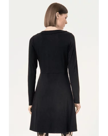 Vestido Corto Negro espalda Surkana Esenziashopping Zaragoza