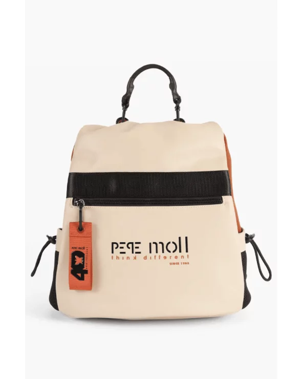 Bolso Mochila Beige Pepe Moll Esenziashopping Zaragoza