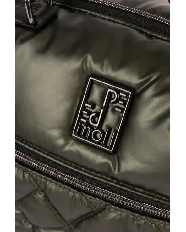 Bolso de Mano Acolchado Verde Pepe Moll detalle Esenziashopping Zaragoza