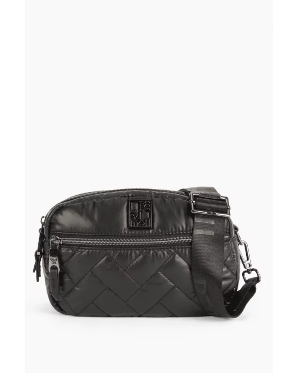 Bolso Bandolera Acolchado Negro Pepe Moll Esenziashopping