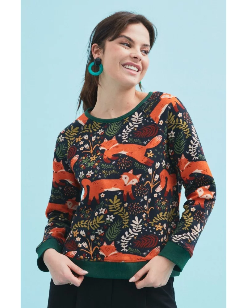 Sudadera Make Foxes Smile Esenziashopping Zaragoza