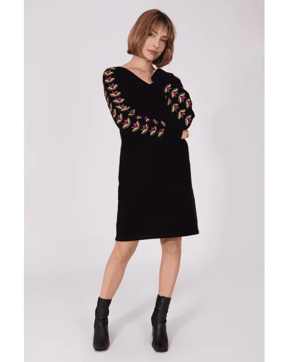 Vestido Corto Sol Negro Smile Esenziashopping Zaragoza