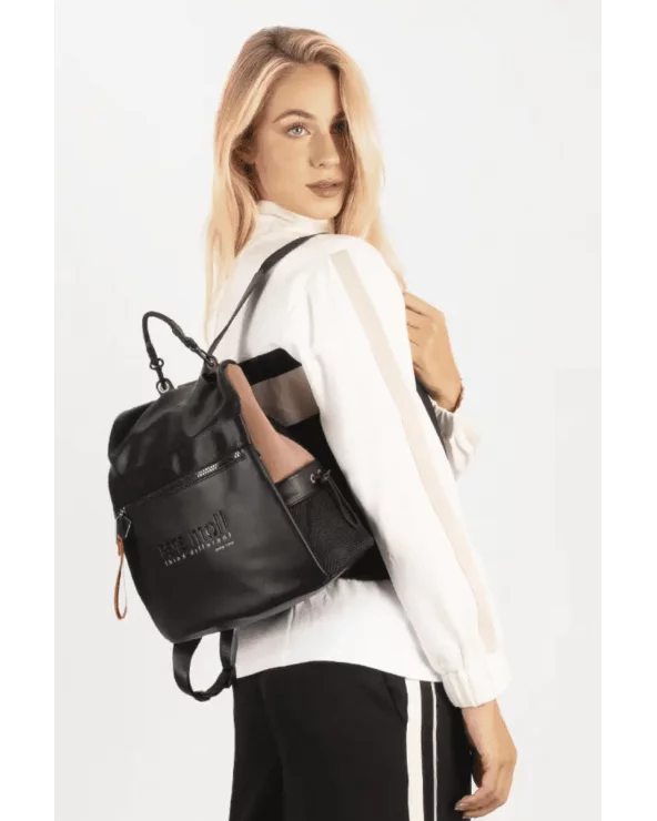 Bolso Mochila Negro Pepe Moll probado Esenziashopping Zaragoza