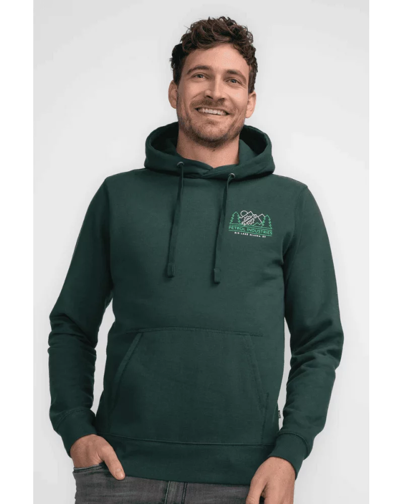 Sudadera Capucha Verde Petrol Esenziashopping Zaragoza